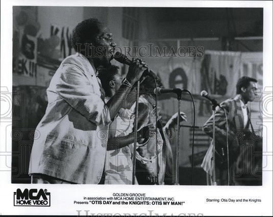 Press Photo Otis Day and the Knights in Otis Day and the Knights: Otis My Man! - Historic Images