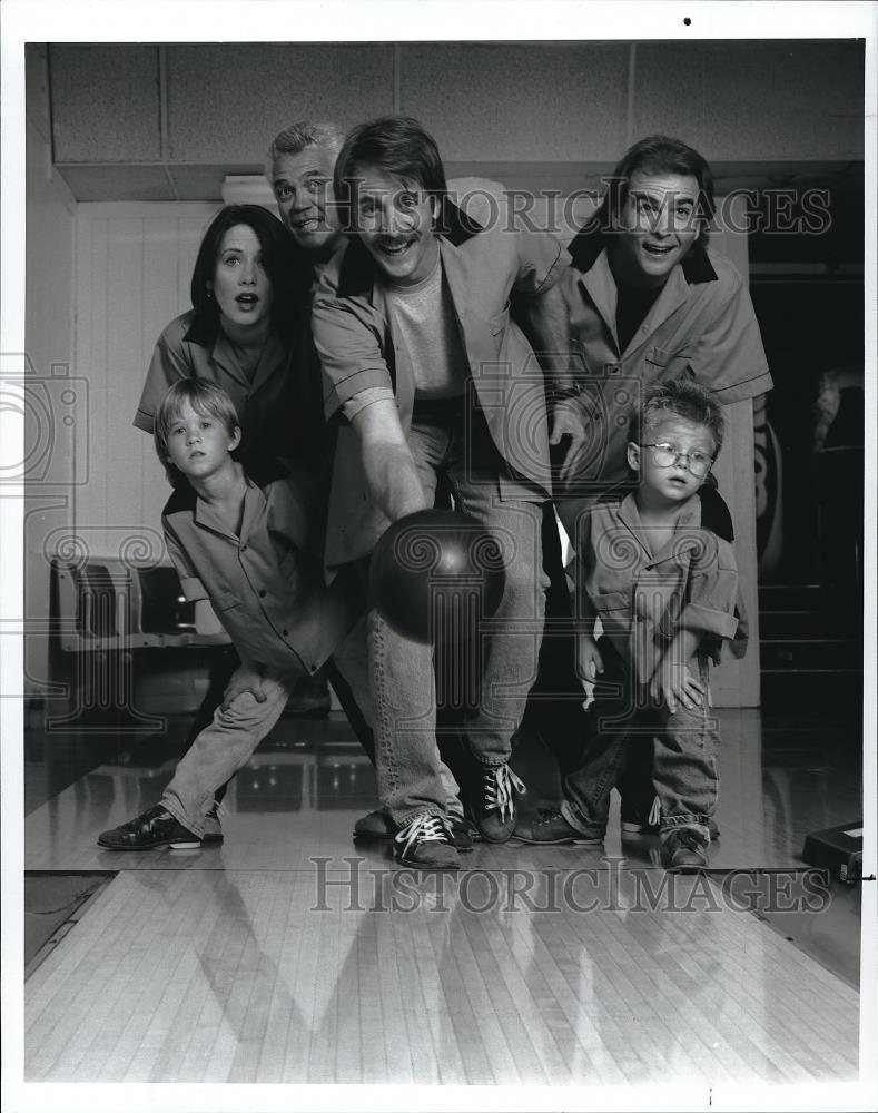 1998 Press Photo Jeff Foxworthy Haley Joel Osment Ann Cusack and GW Bailey - Historic Images