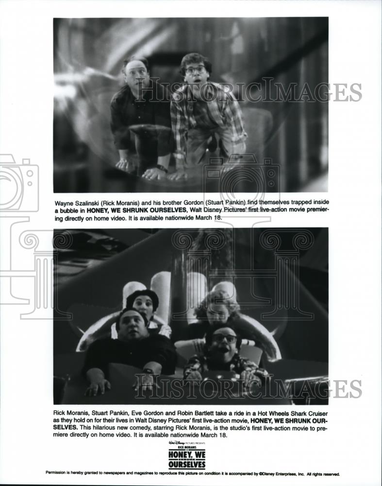 Undated Press Photo Rick Moranis Stuart Pankin Eve Gordon and Robin Bartlett - Historic Images