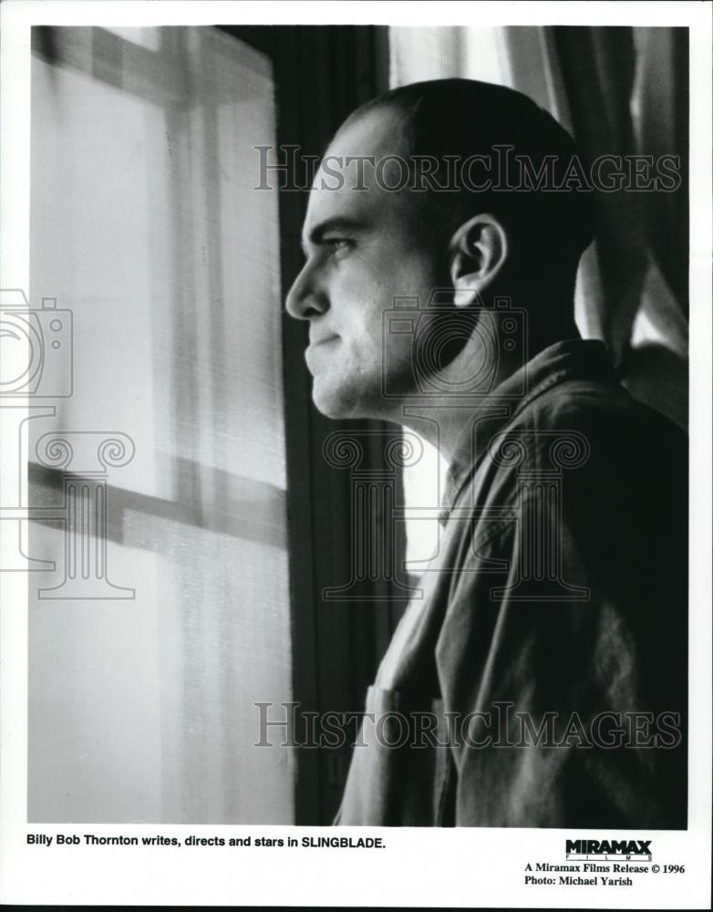 1997 Press Photo Billy Bob Thornton writer director and star of Sling Blade - Historic Images