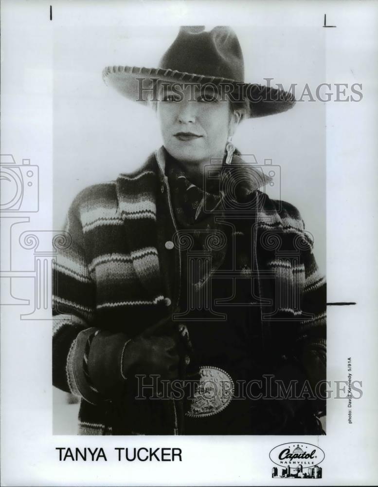 1991 Press Photo Tanya Tucker - cvp76115 - Historic Images