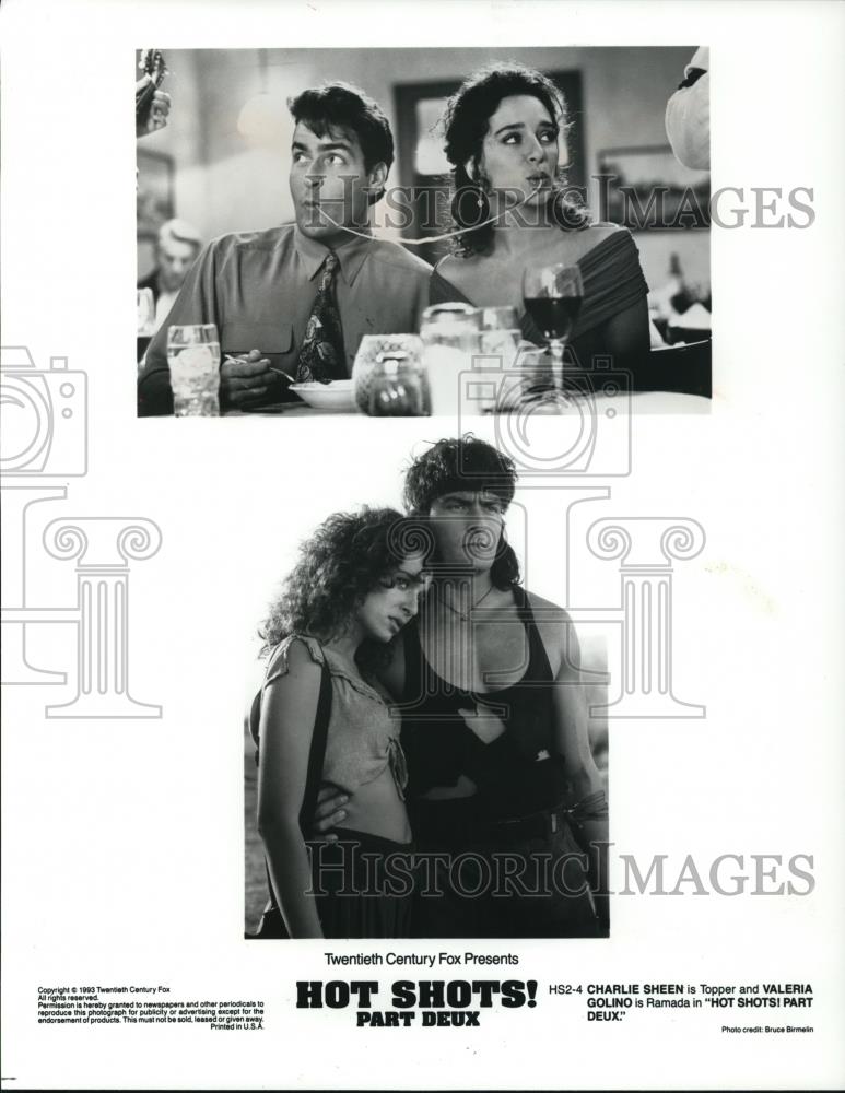 1993 Press Photo Movie Hot Shots! Part Deux - Historic Images