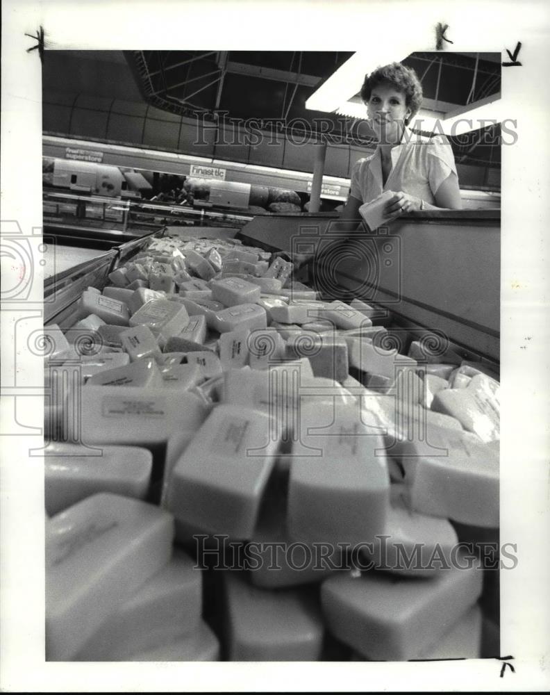 1986 Press Photo New Finast Supermarket Southland Shopping Center - Historic Images