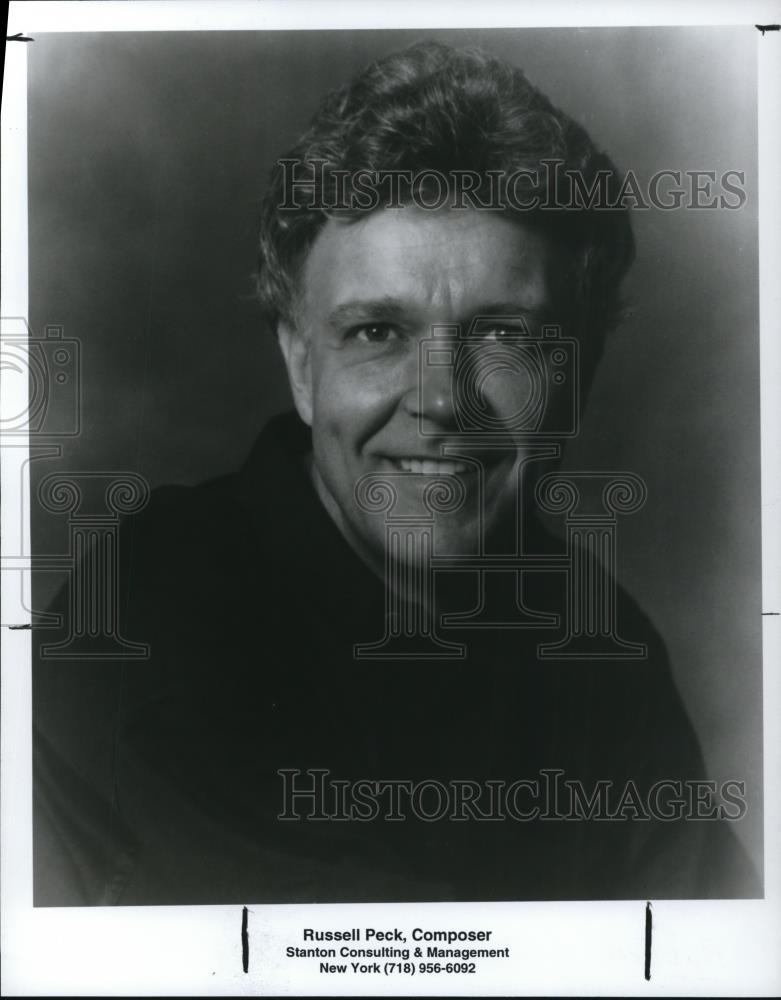 1993 Press Photo Russell Peck Composer - cvp49814 - Historic Images