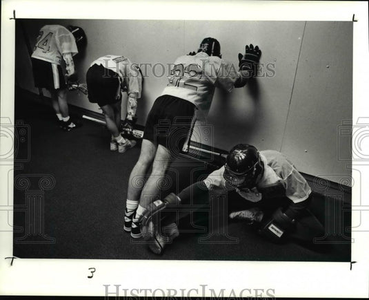 1990 Press Photo St. Ignatius Players - Historic Images