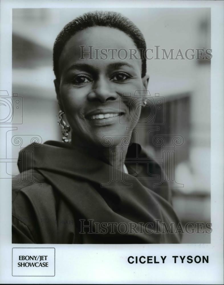 1986 Press Photo Cicely Tyson - Historic Images
