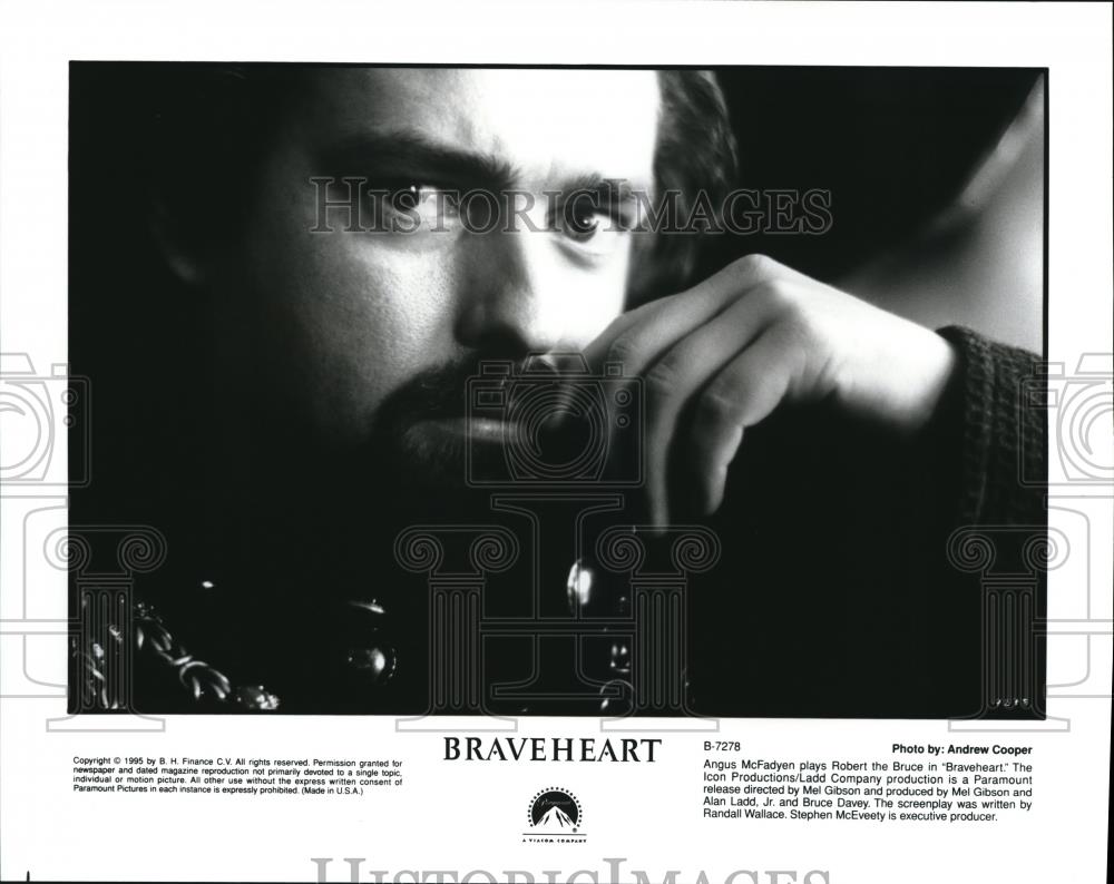 1995 Press Photo Movie Braveheart - Historic Images