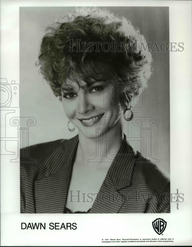 1991 Press Photo Dawn Sears - Historic Images