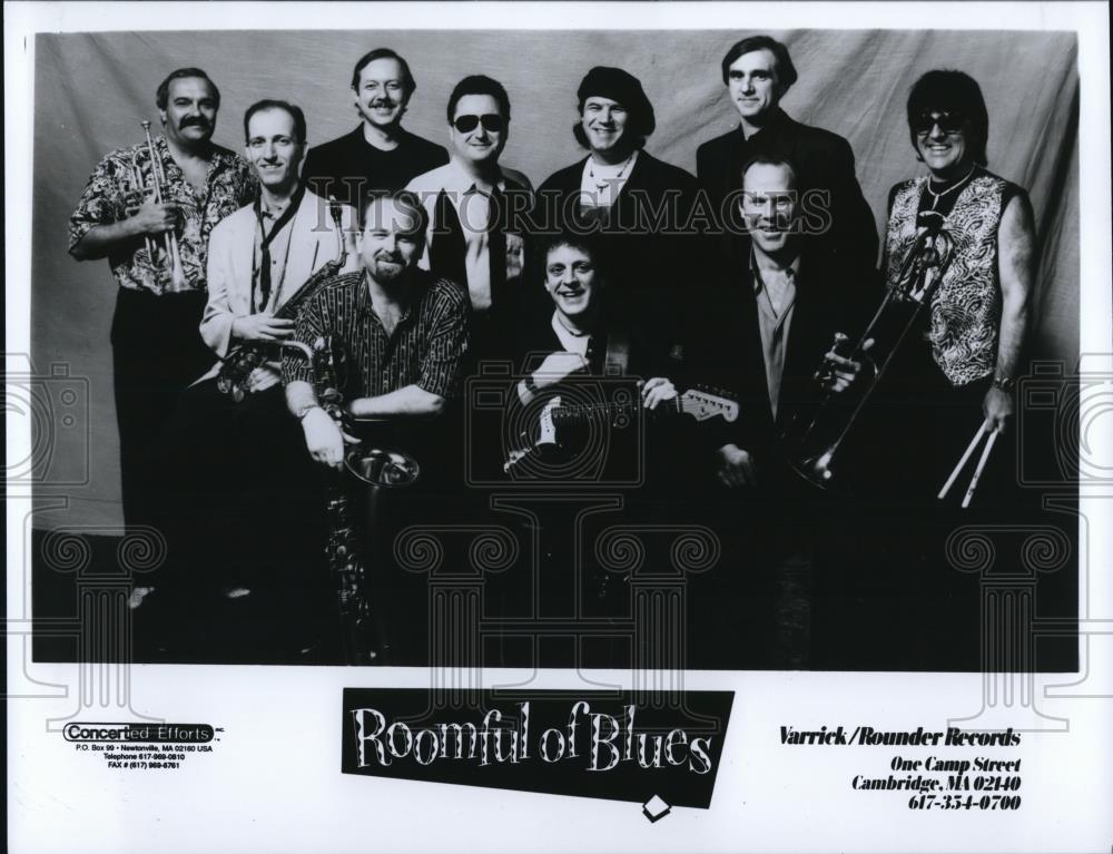 1994 Press Photo Musical group &quot;Roomful of Blues&quot; - Historic Images