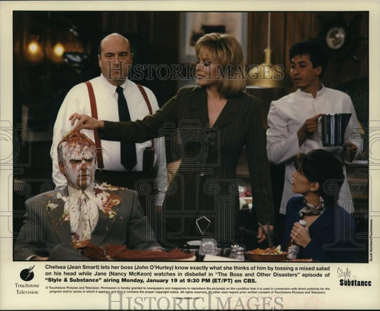 Undated Press PhotoJean Smart, John O'Hurley & Nancy McKeon in Style & Substance - Historic Images