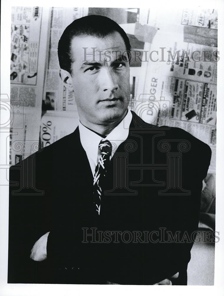 1994 Press Photo Steven Seagal stars in Marked for Death - cvp68307 - Historic Images