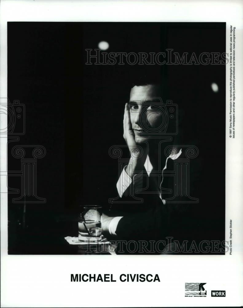 1997 Press Photo Musician Michael Civisca - cvp69769 - Historic Images