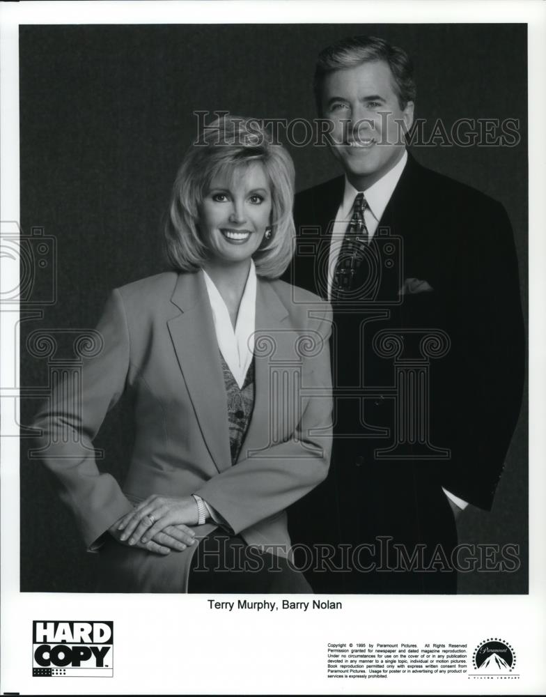 1995 Press Photo Terry Murphy and Barry Nolan in Hard Copy" - cvp57819 - Historic Images