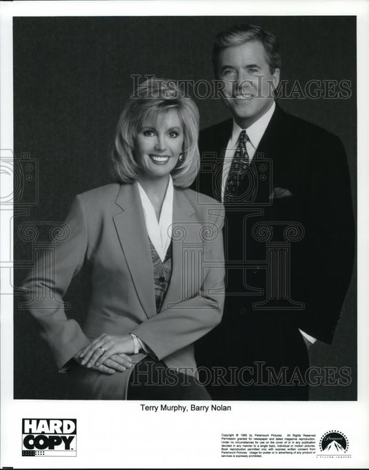 1995 Press Photo Terry Murphy and Barry Nolan in Hard Copy" - cvp57819 - Historic Images