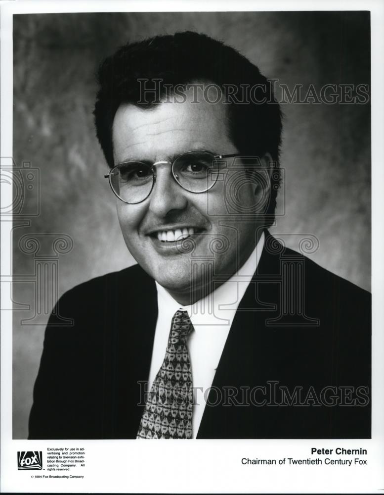 1994 Press Photo Peter Chernin, Chairman Twentieth Century Fox - Historic Images