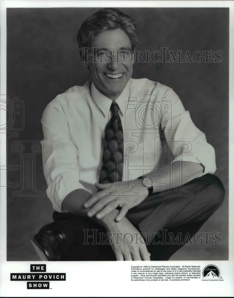 1992 Press Photo The Maury Povich Show - cvp70350 - Historic Images