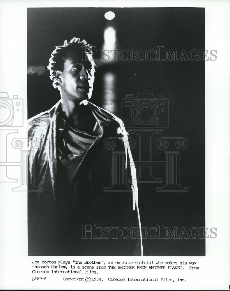 1984 Press Photo Joe Morton in The Brother From Another Planet - Historic Images
