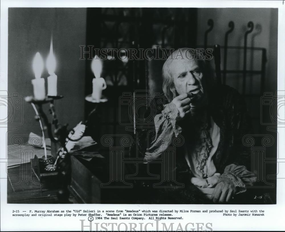 1995 Press Photo Amadeus F Murray Abraham - Historic Images