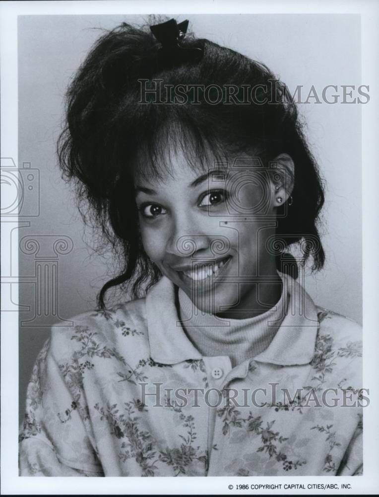 1986 Press Photo Kimberly Russell in Head of The Class - Historic Images