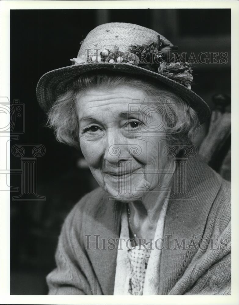 1988 Press Photo Ruth Nelson stars in A Christmas Memory play - cvp41232 - Historic Images