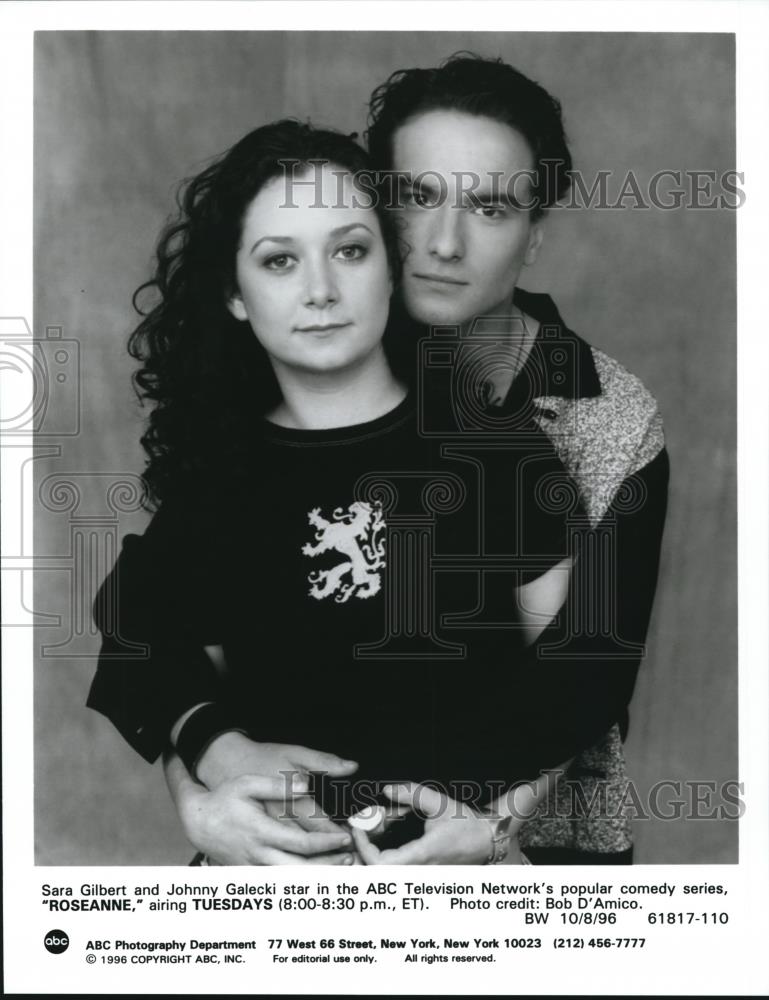 1996 Press Photo Cast of Roseanne - cvp72753 - Historic Images