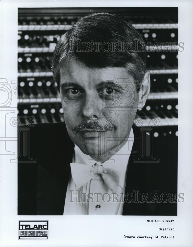 1987 Press Photo Michael Murray Organist - Historic Images