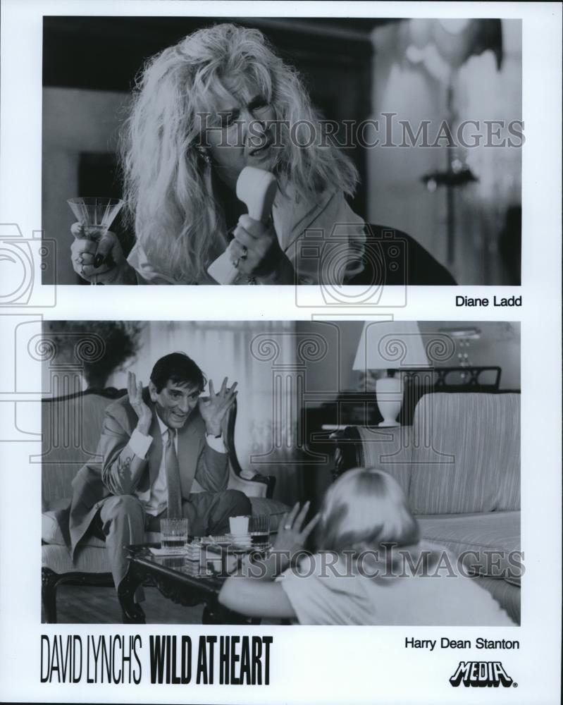 Press Photo Wild At Heart with Diane Ladd and Harry Dean Stanton - cvp53343 - Historic Images