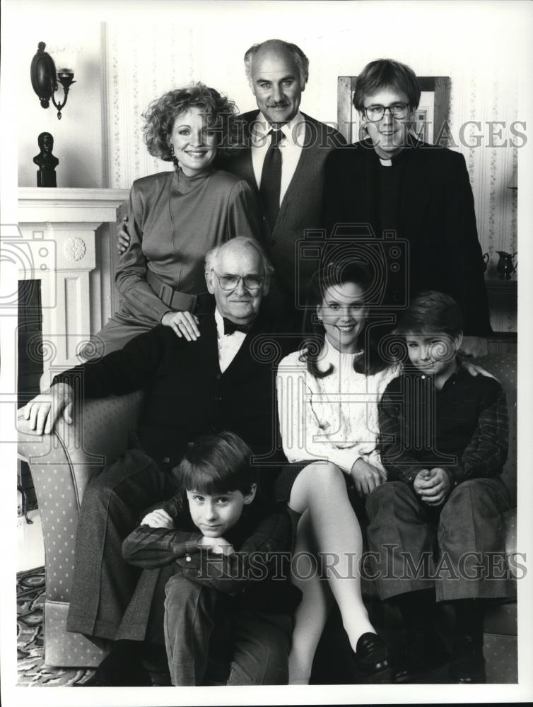 1988 Press Photo Christine Ebersole Peter Michael Goetz in "The Cavanauvghs" - Historic Images