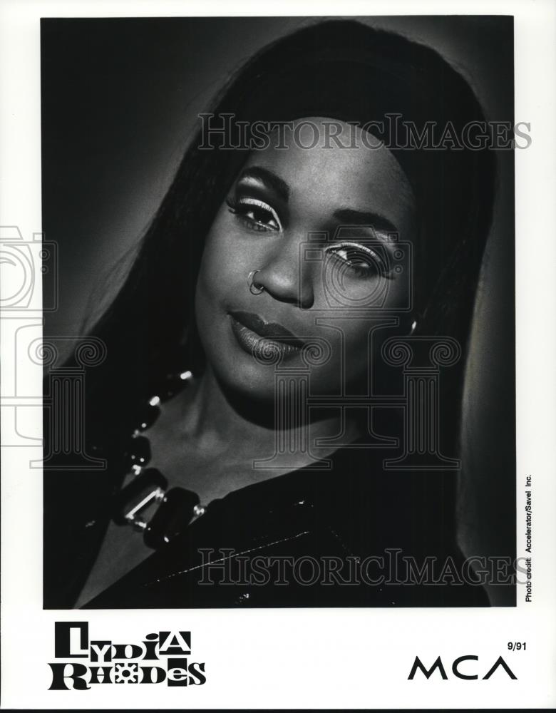 Lydia Rhodes 1991 Press Photo Lydia Rhodes American Pop Singer - cvp48322 - Historic ...