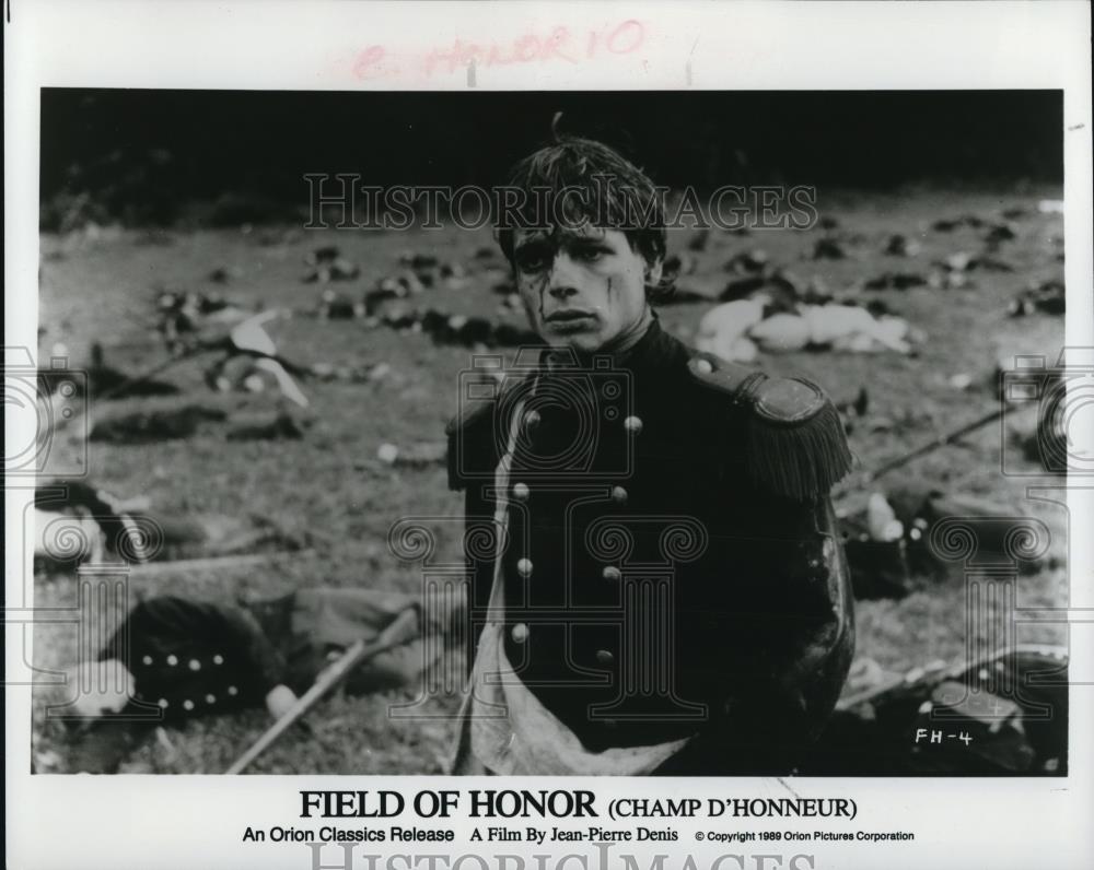 1989 Press Photo Cris Campion Field Of Honor - cvp50047 - Historic Images