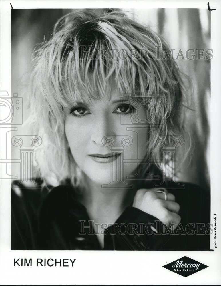 1997 Press Photo Kim Richey American Country Music Singer Songwriter Musician - Historic Images