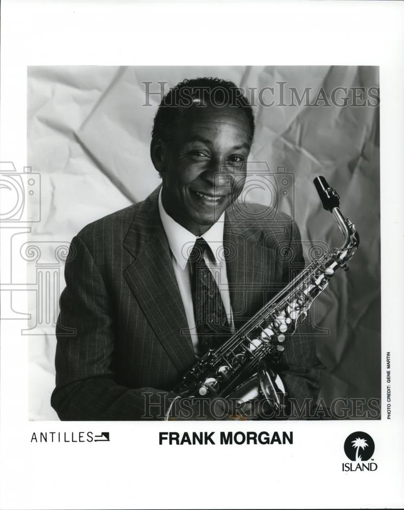 1990 Press Photo Frank Morgan Musician - Historic Images