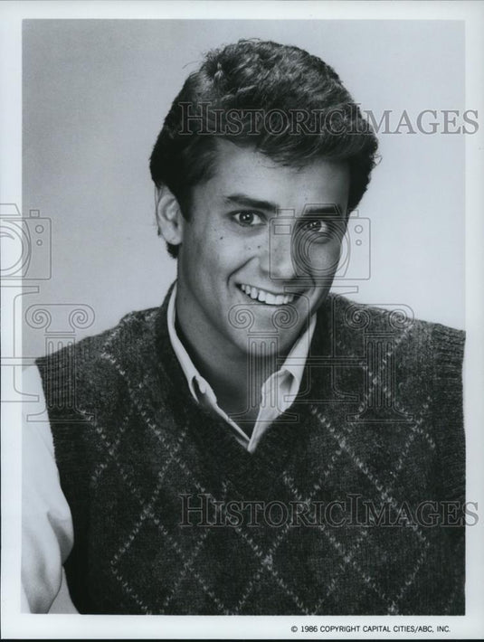 1986 Press Photo Tony O'Dell in Head Of The Class - cvp57760 - Historic Images