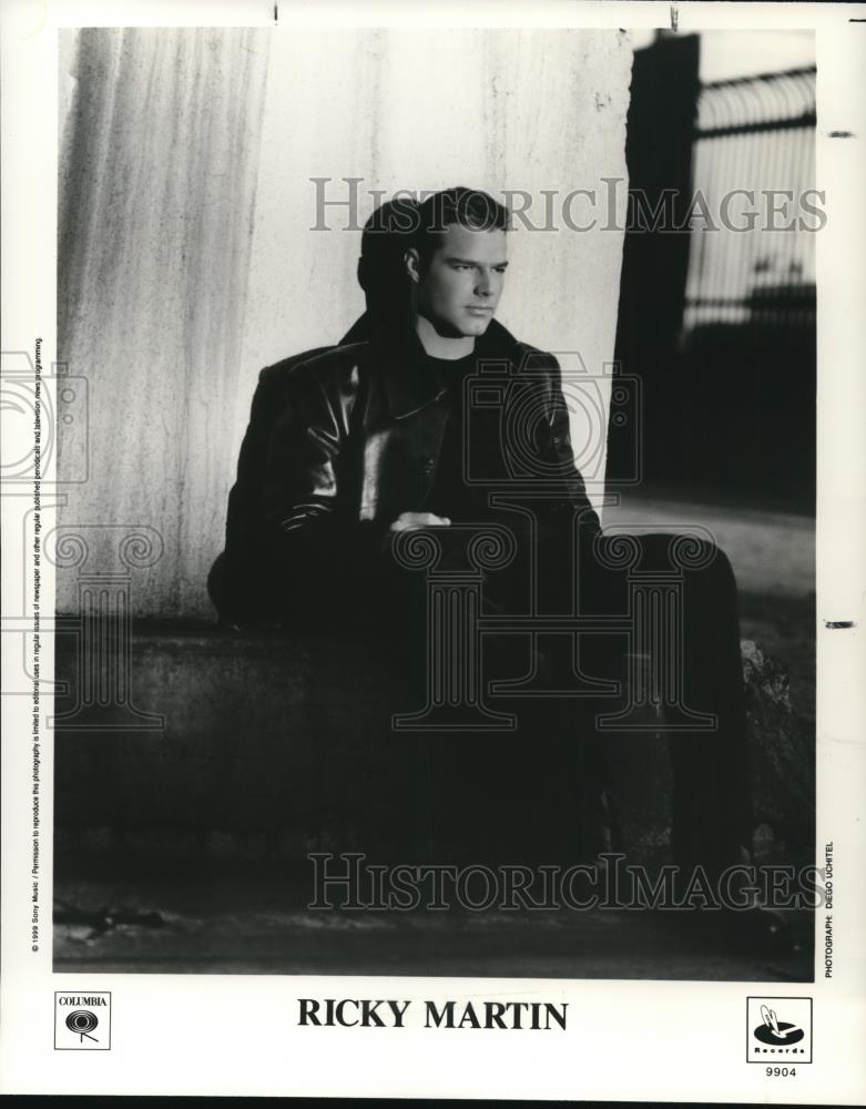 1999 Press Photo Ricky Martin Music Artist - Historic Images