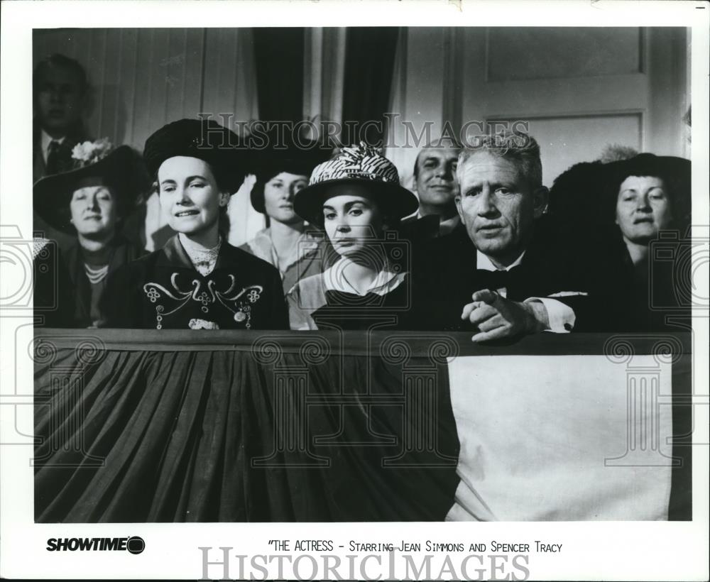 1953 Press Photo Jean Simmons and Spencer Tracy in The Actress - cvp56311 - Historic Images