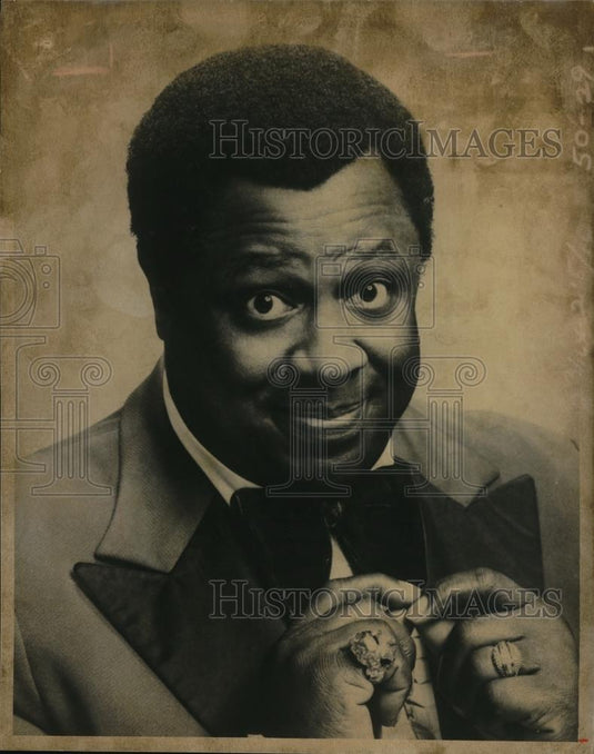 1976 Press Photo George Kirby - Historic Images