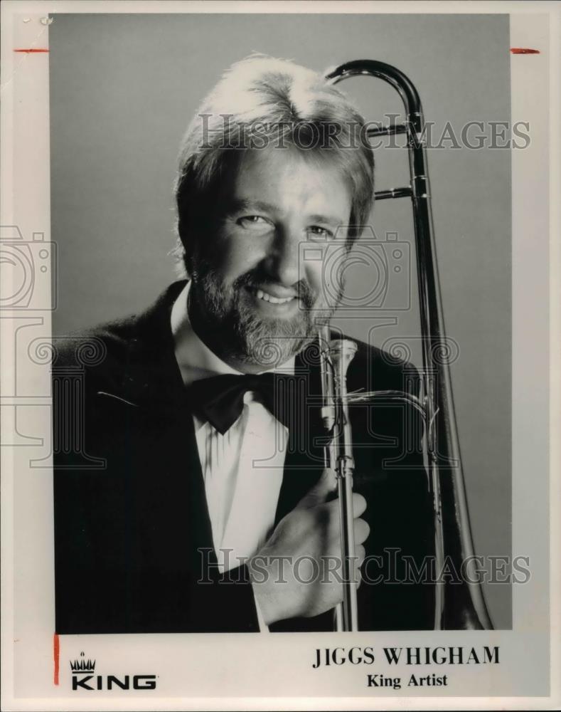 1993 Press Photo Jiggs Whigham King Artist - cvp75528 - Historic Images