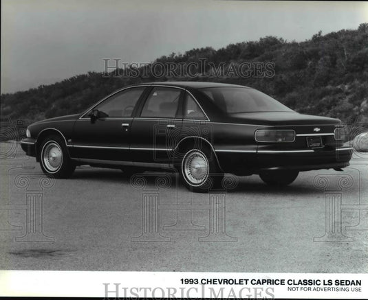 1992 Press Photo The Chevrolet Caprice Classic LS Sedan - Historic Images
