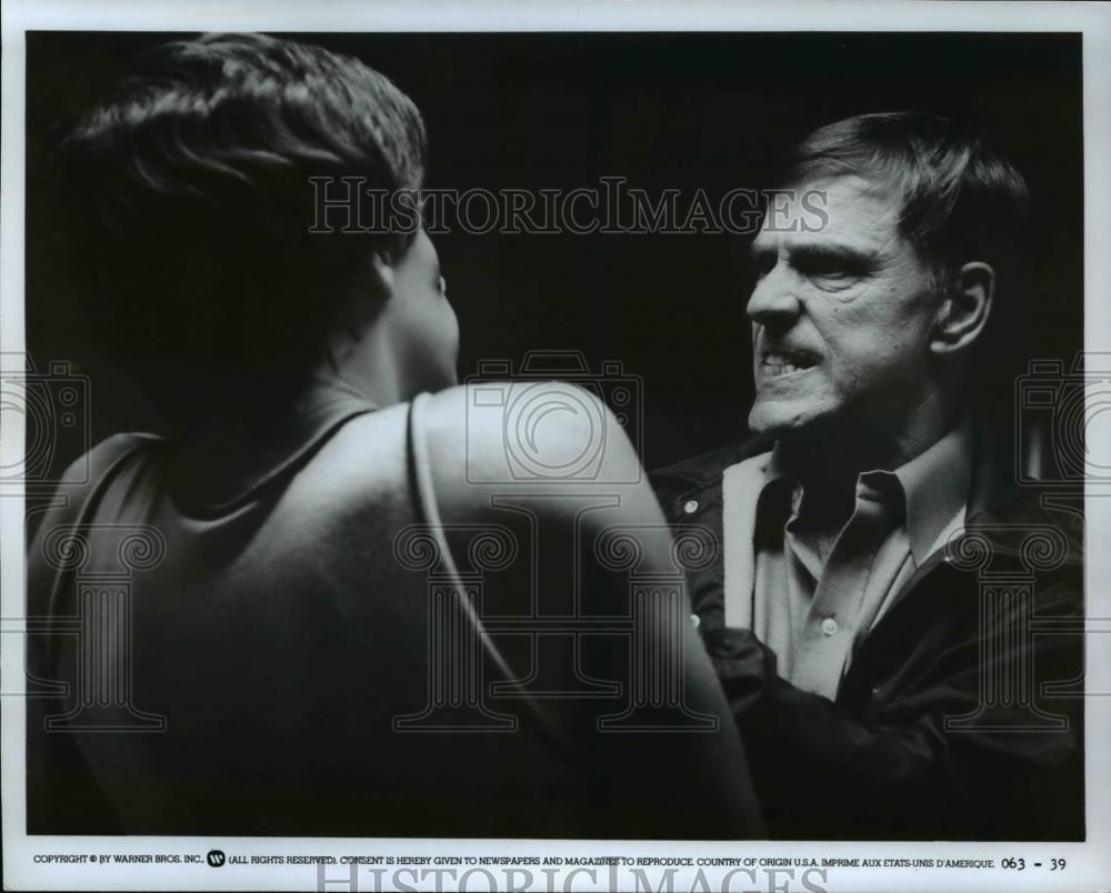 1977 Press Photo Robby Benson and G.D. Spradlin star in One on One - cvp45793 - Historic Images