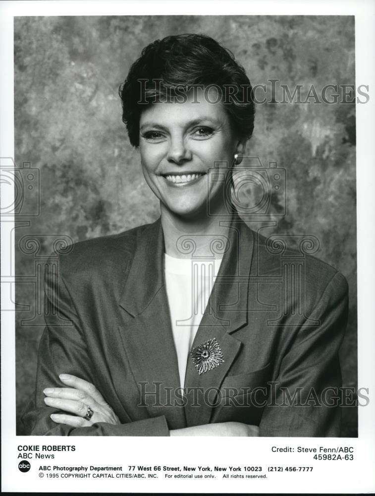 1995 Press Photo Cokie Roberts Special Correspondent ABC News - cvp53953 - Historic Images