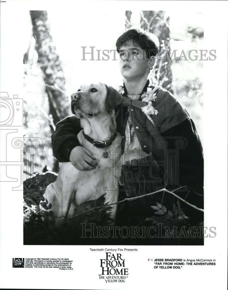 1994 Press Photo Jesse Bradford stars as Angus McCormick in Far From Home - Historic Images
