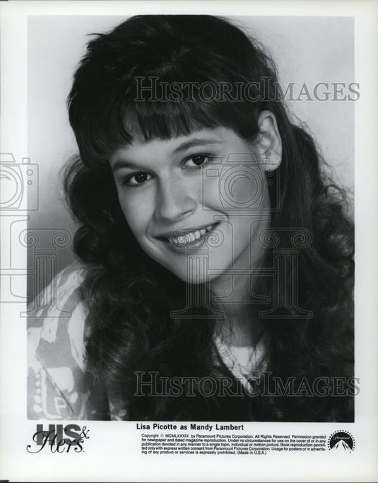 1989 Press Photo Lisa Picotte in His & Hers - cvp58206 - Historic Images