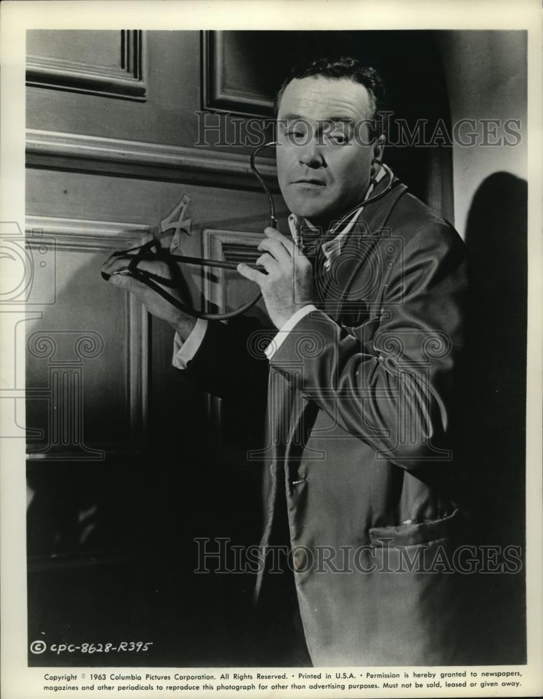 1963 Press Photo Jack Lemmon in Under the Yum Yum Tree - Historic Images