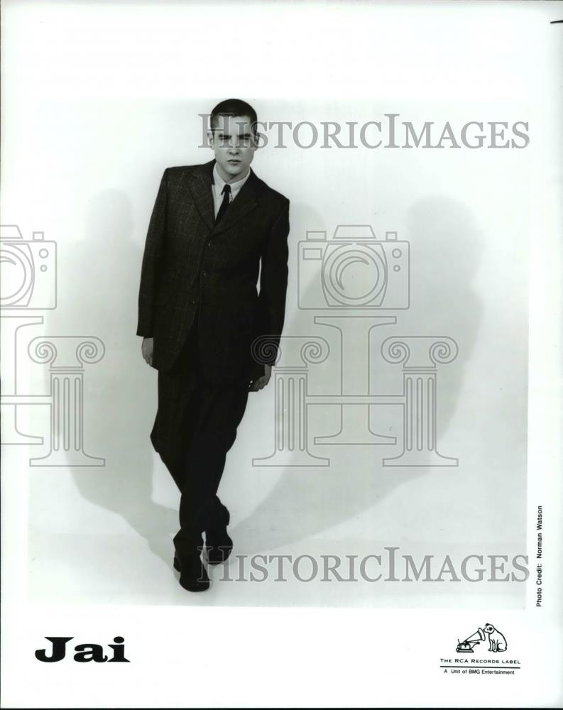 Press Photo Jason Rowe as Jai British Pop Soul Singer and Musician - cvp69299 - Historic Images