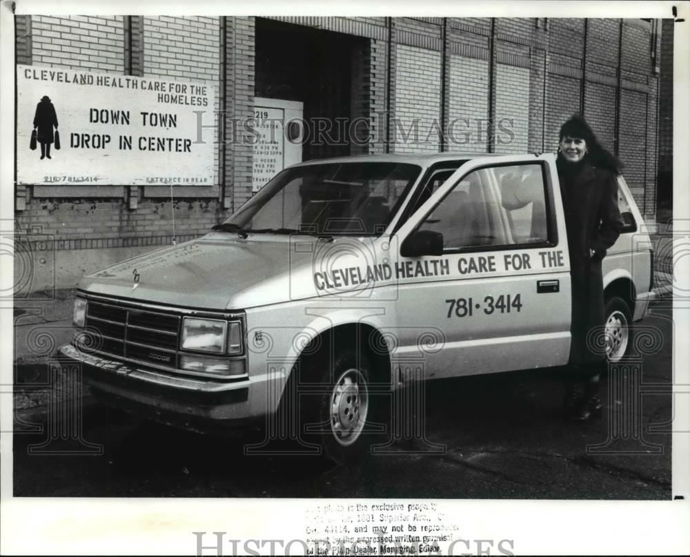 1989 Press Photo Healthcare for Homeless - Historic Images