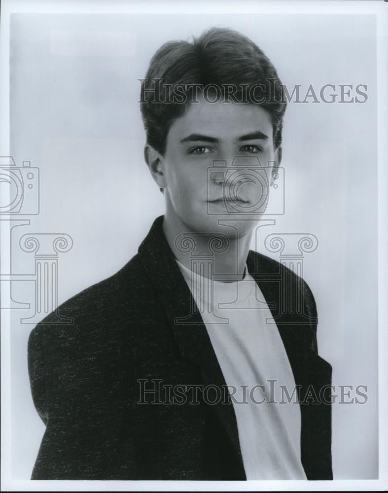 1988 Press Photo Matthew Perry stars as Chazz Russell in Boys Will Be Boys - Historic Images
