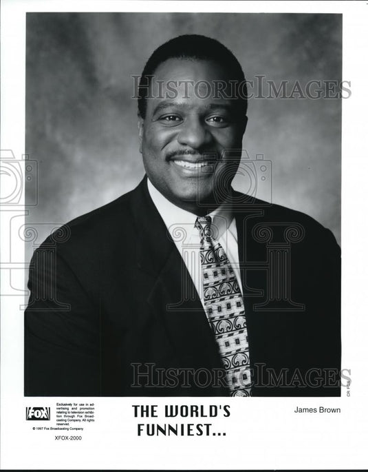 1997 Press Photo Funniest Home Videos James Brown - cvp52737 - Historic Images