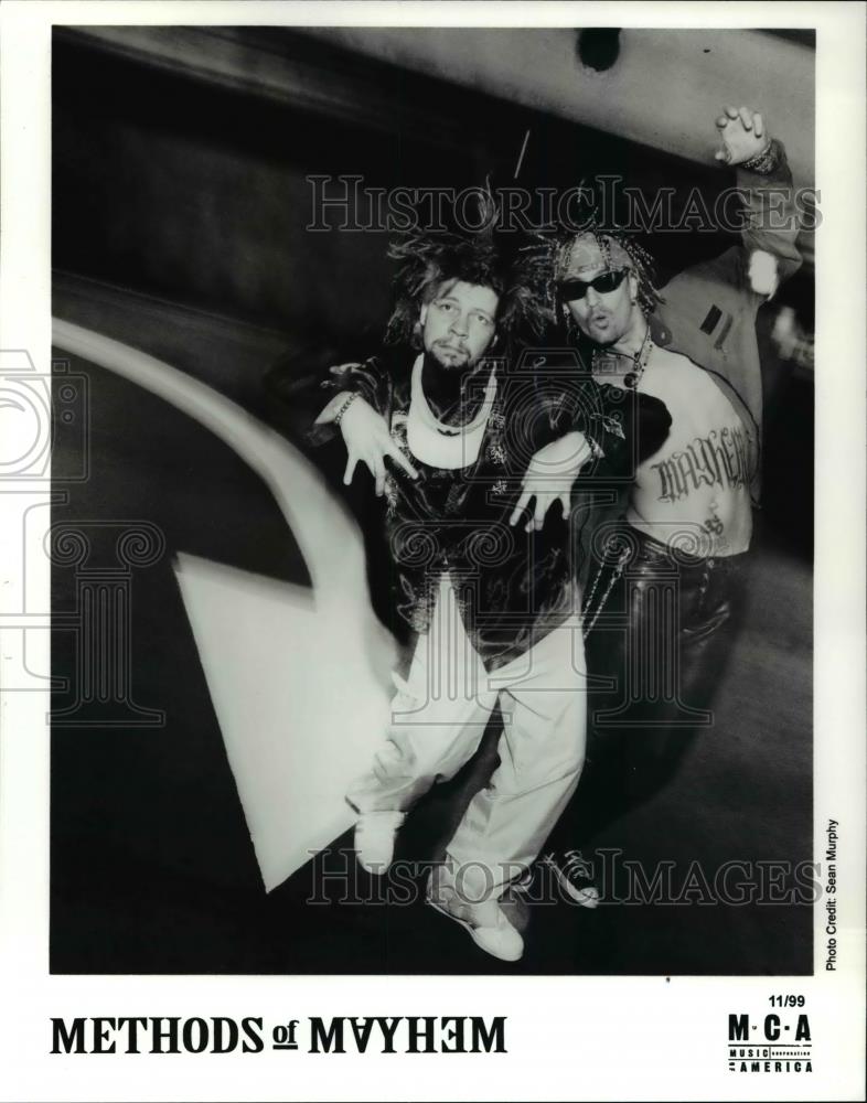 1999 Press Photo Tommy Lee and DJ Aero Methods of Mayhem - cvp45360 - Historic Images