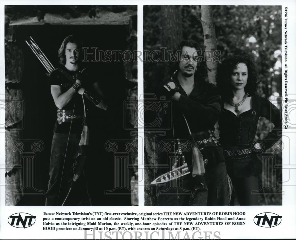 1996 Press Photo The New Adventures of Robin Hood - Historic Images