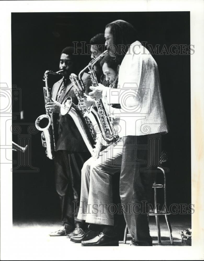 1983 Press Photo The World Saxophone Quartet - cvp41483 - Historic Images